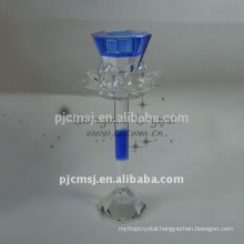 Crystal Candle Holder Decoration Of Marriage For Table Centerpieces